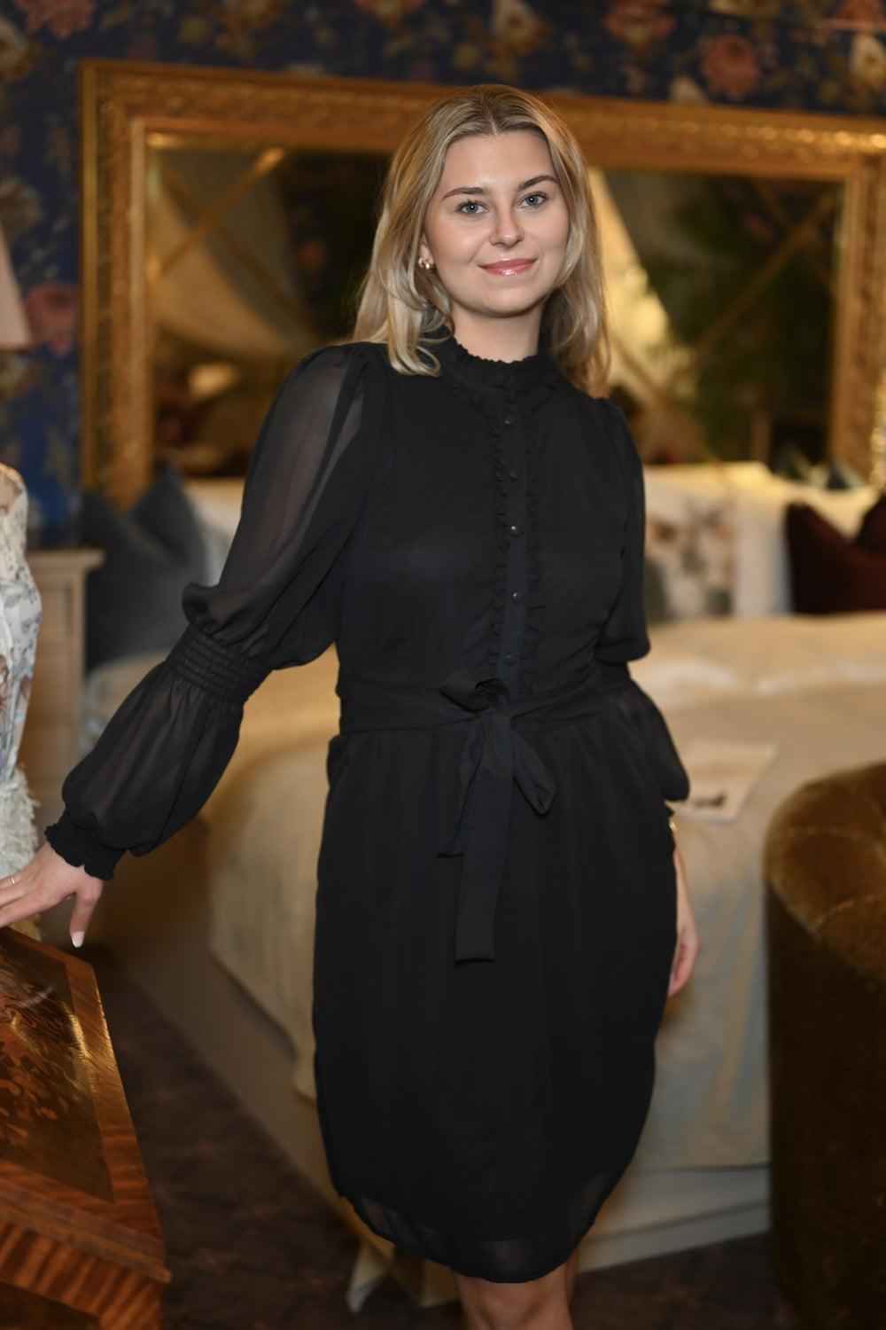 Siri short Dress Black