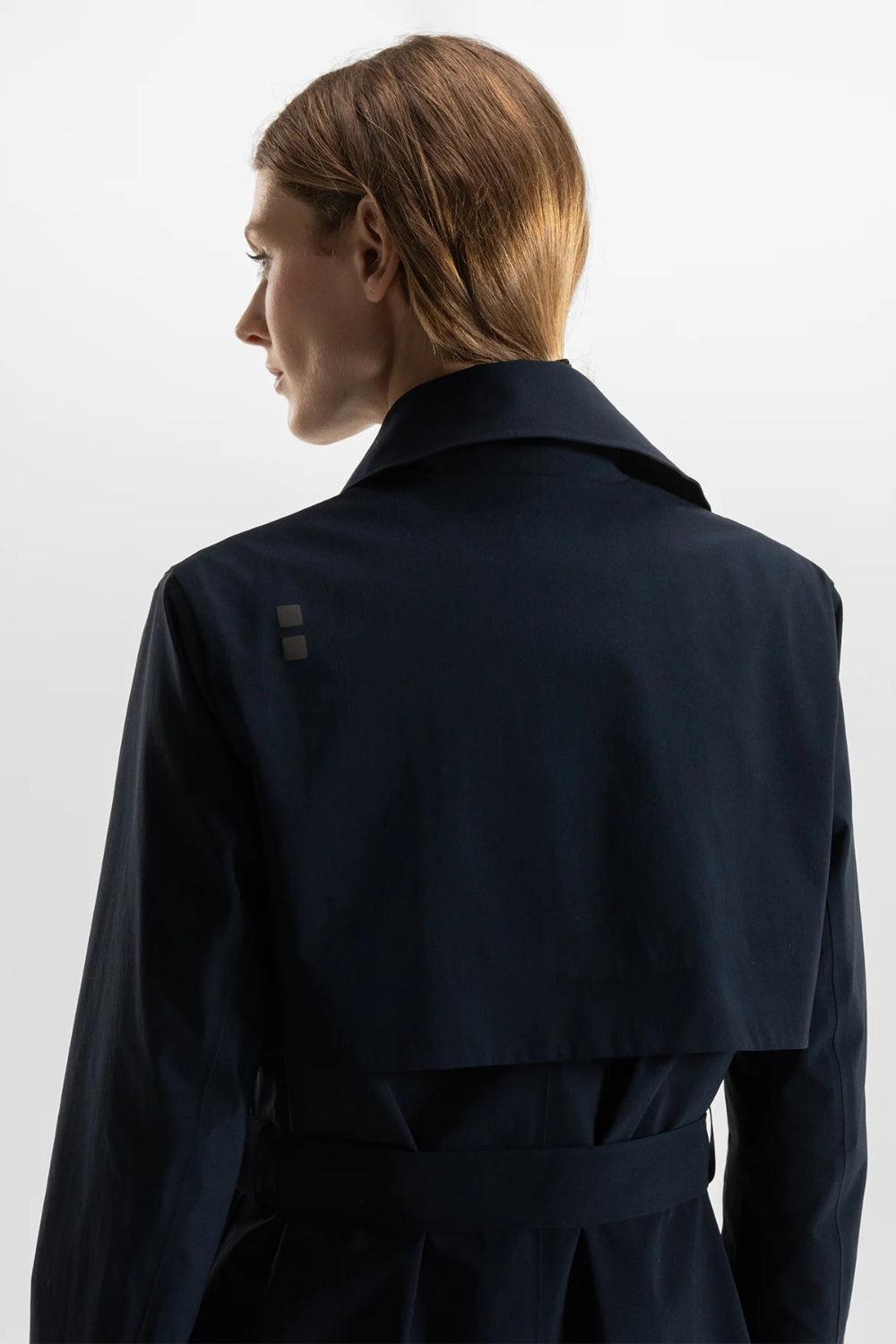 Skylar Trench Coat Navy