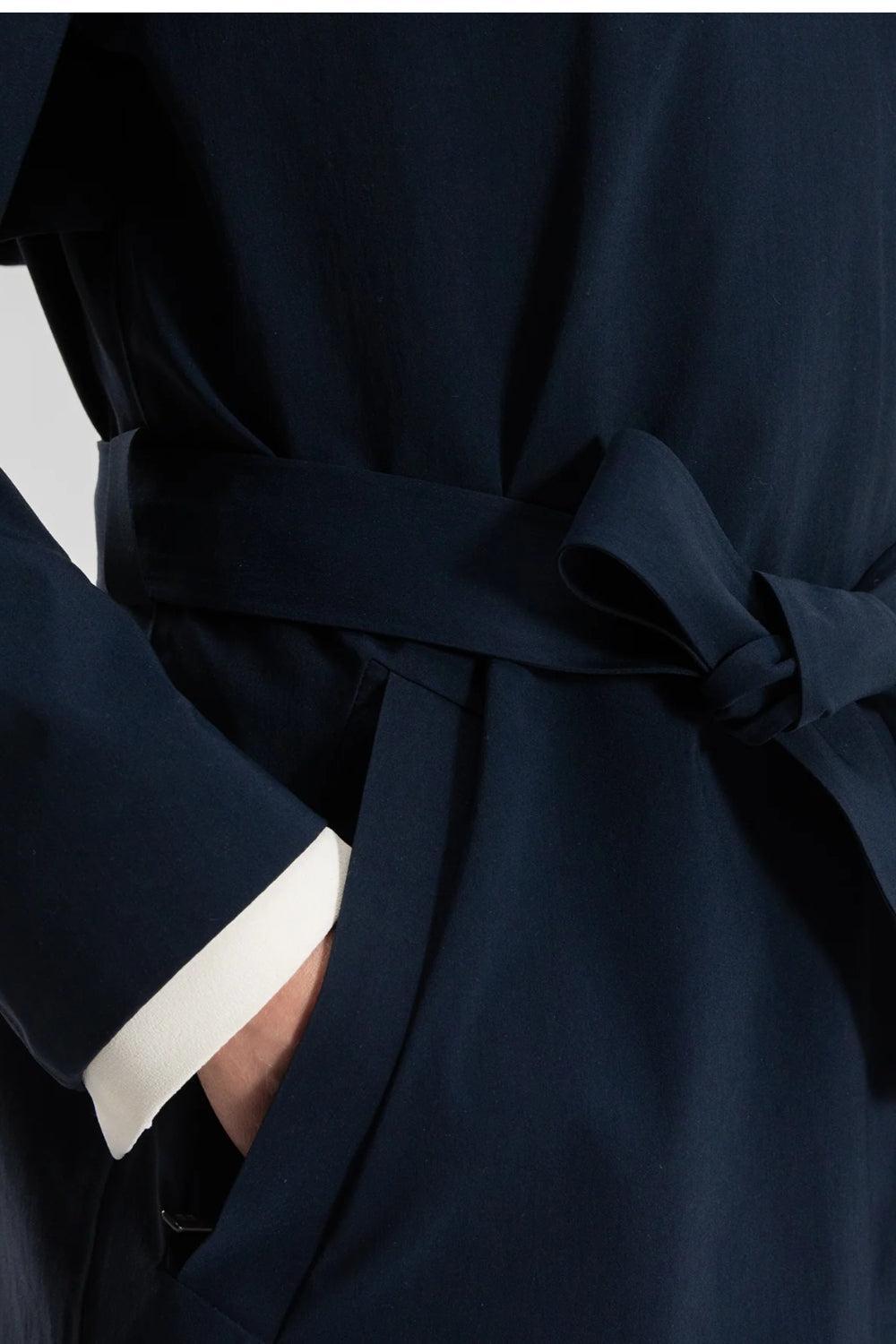 Skylar Trench Coat Navy
