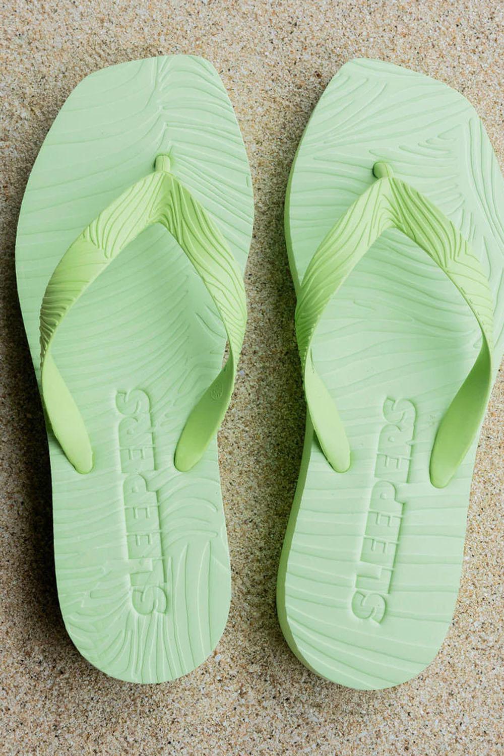 Sleepers Tapered Sap Green Flip Flop