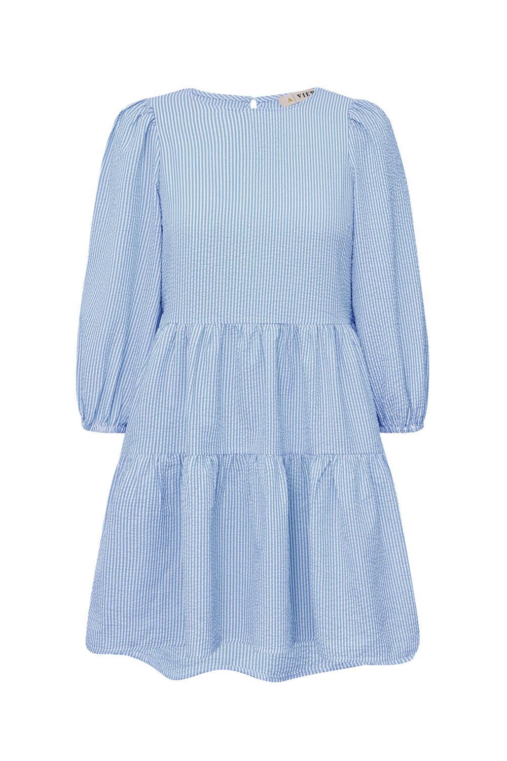 Sonja Dress Blue/White Stripe