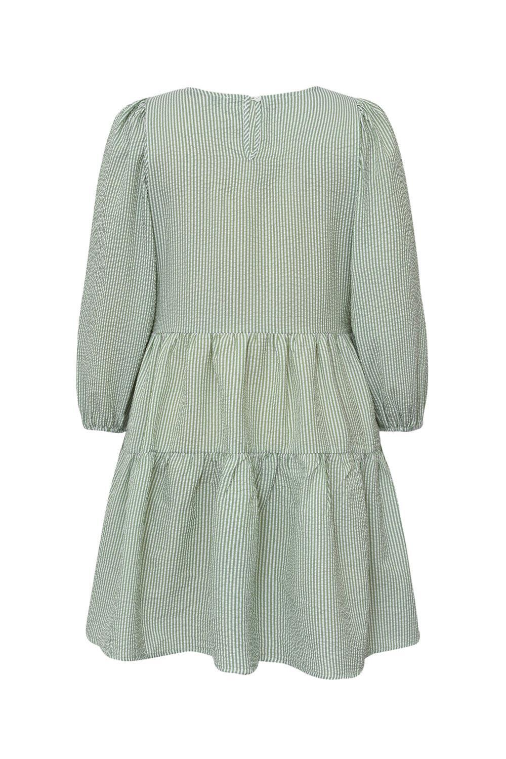 Sonja Dress White/Green