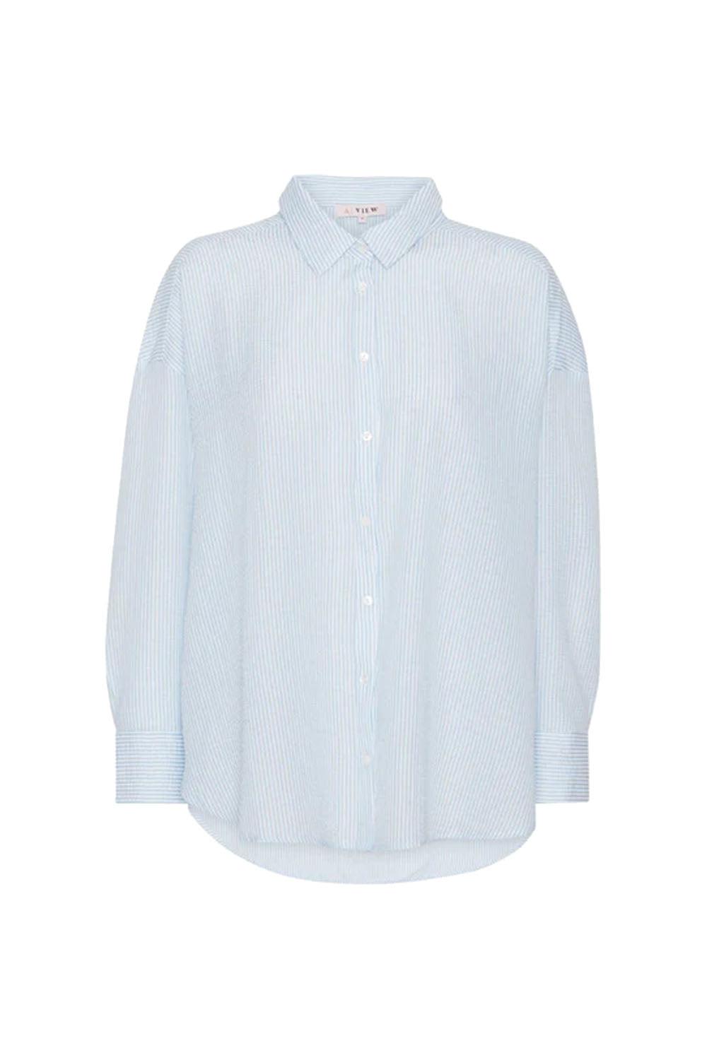 Sonja Shirt Blue/White