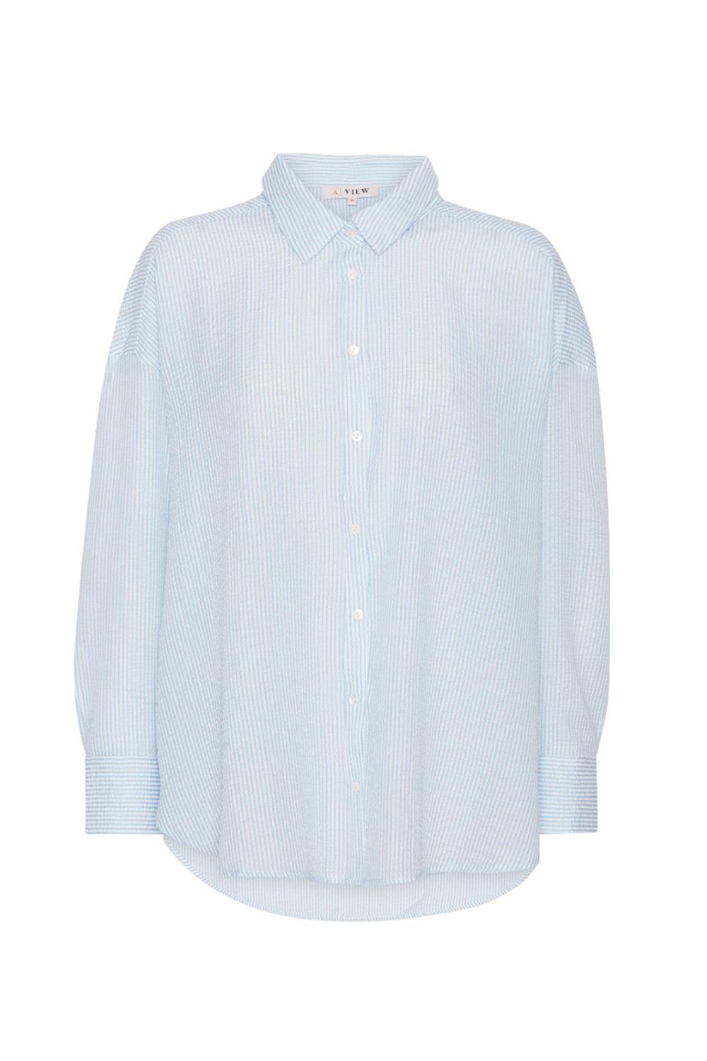 Sonja Shirt Blue/White