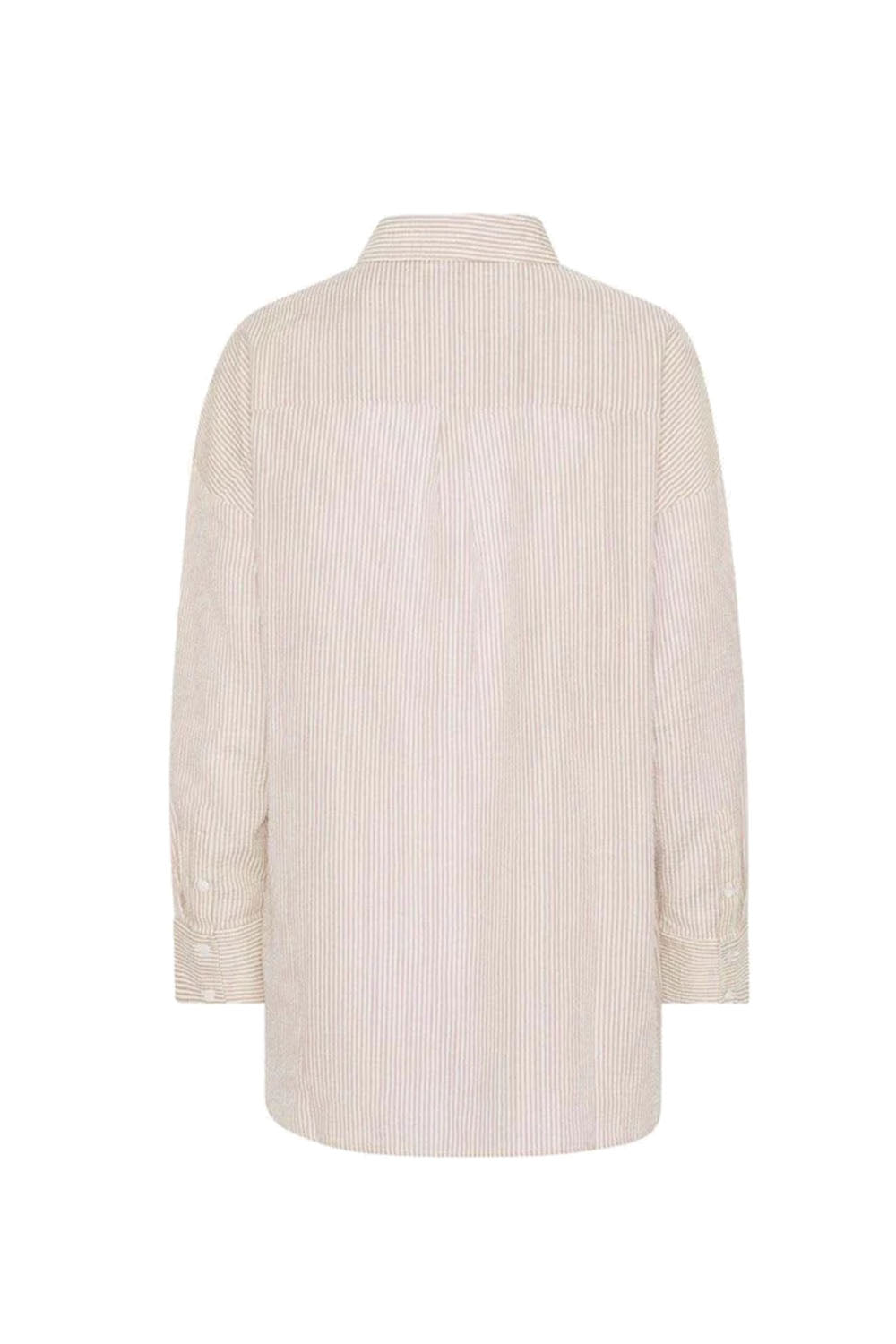 Sonja Shirt Sand/White