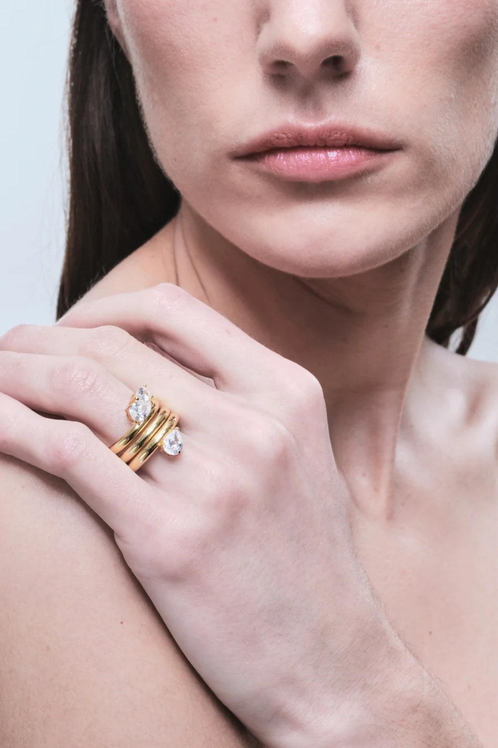 Sopra Pera Ring Gold
