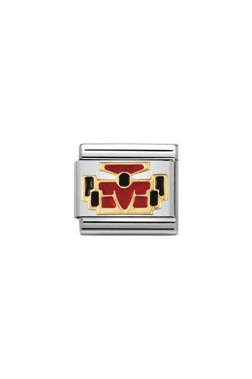 Sports 18k Gold Racing Car Red