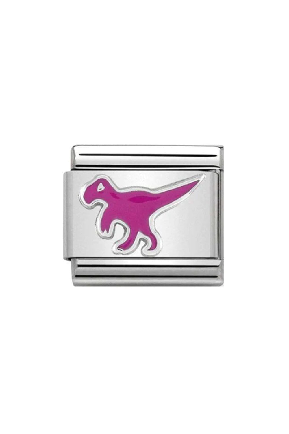 Symbol 925 sterling Silver and Enamel Dinosaur