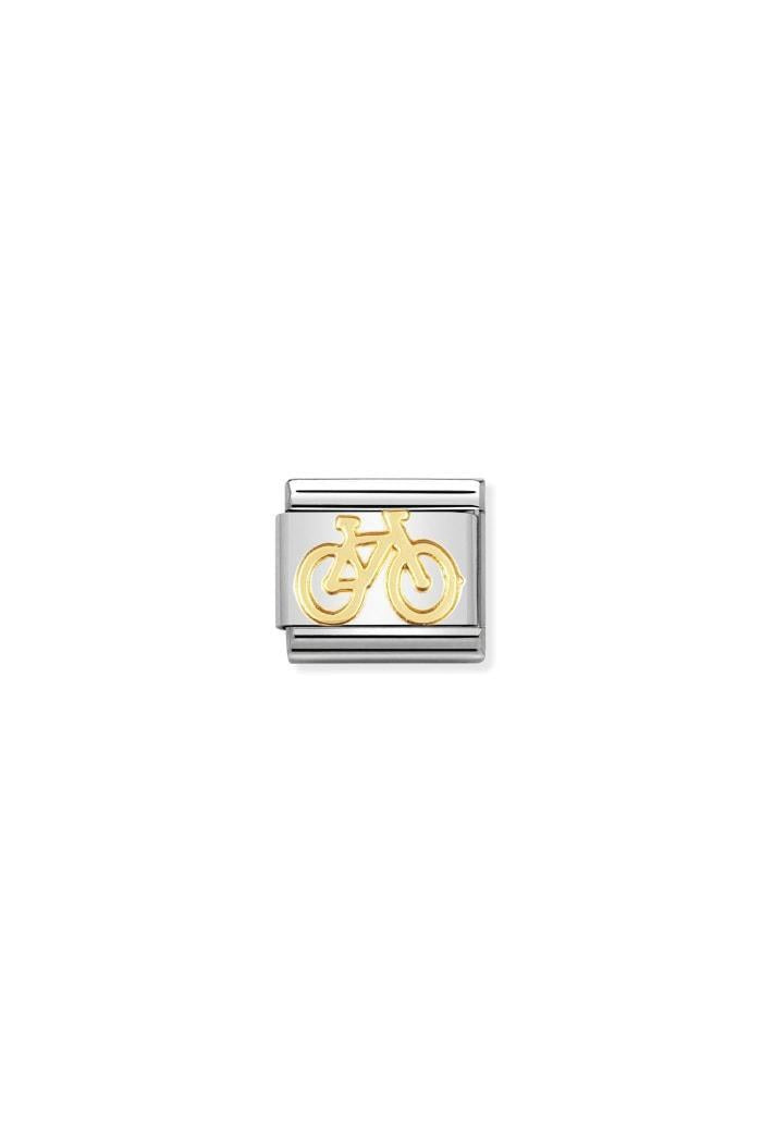 Symbols 18K Gold Bike