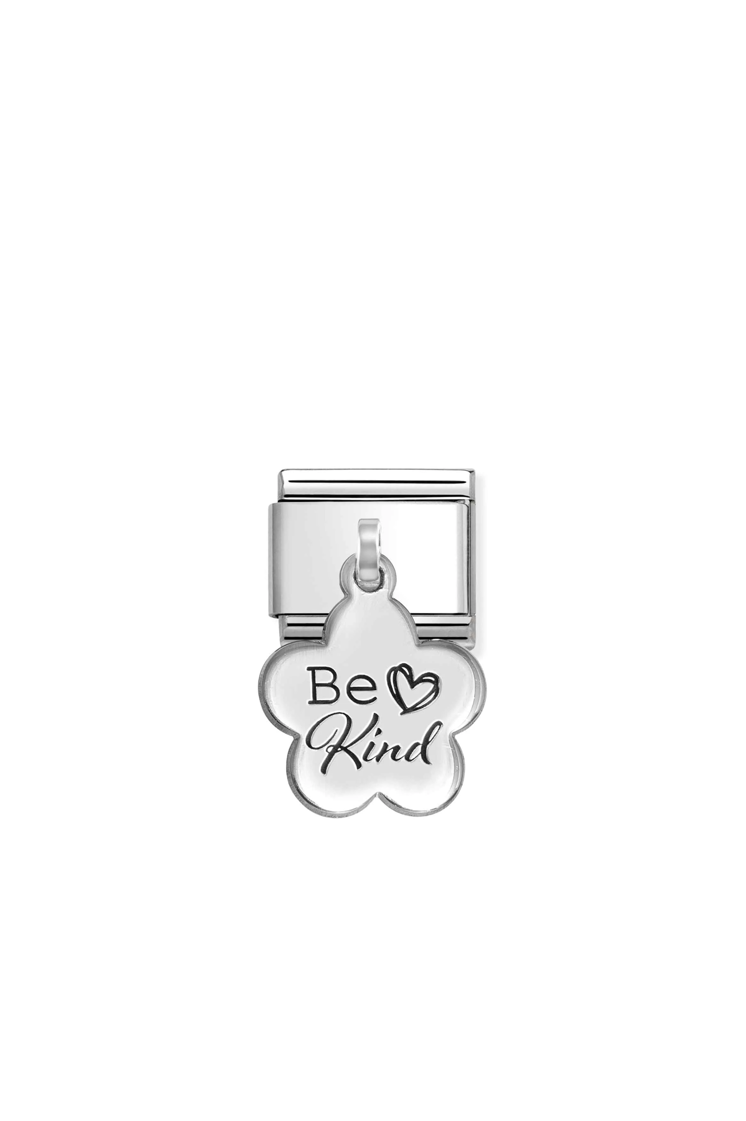 Symbols 925 Sterling Silver Be Kind Flower