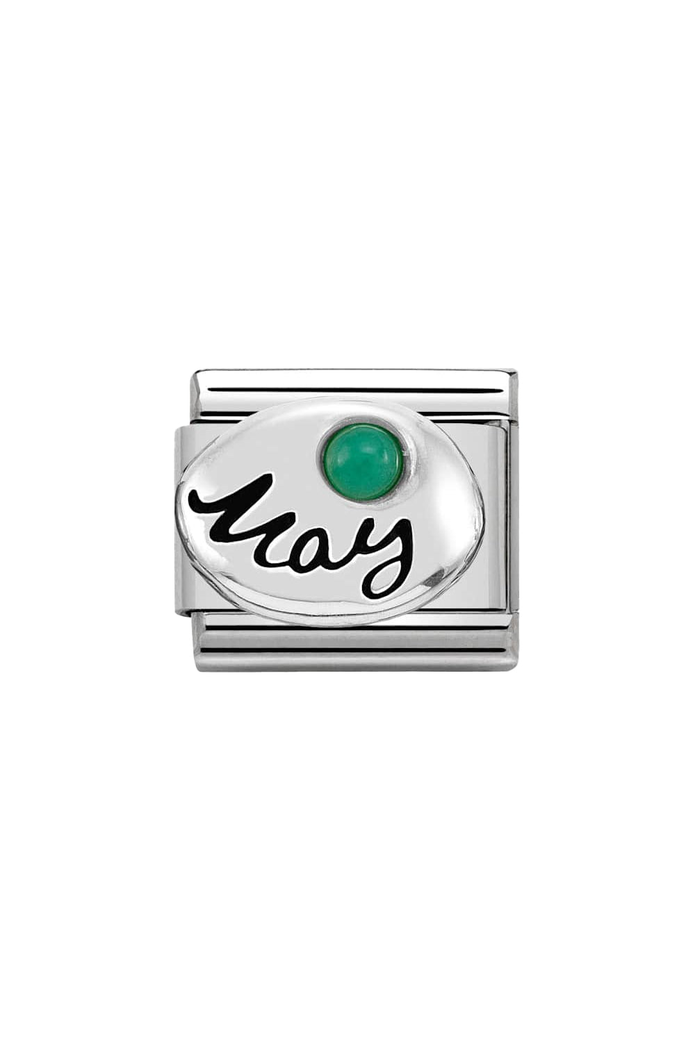 Symbols 925 Sterling Silver Birthstone May