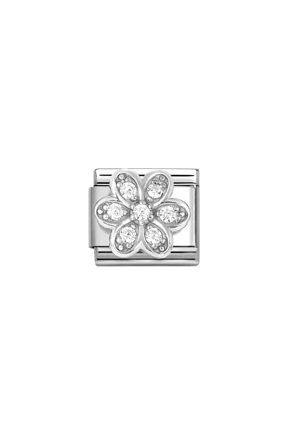 Symbols 925 Sterling Silver Rich White Daisy