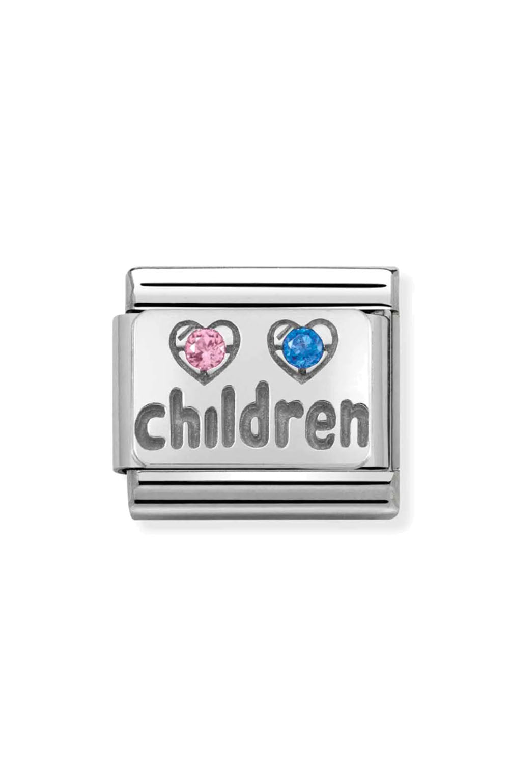 Symbols 925 Sterling Silver with CZ Children