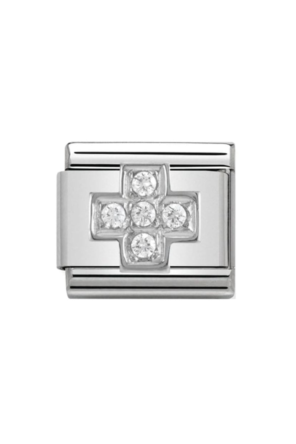 Symbols 925 Sterling Silver with CZ Cross