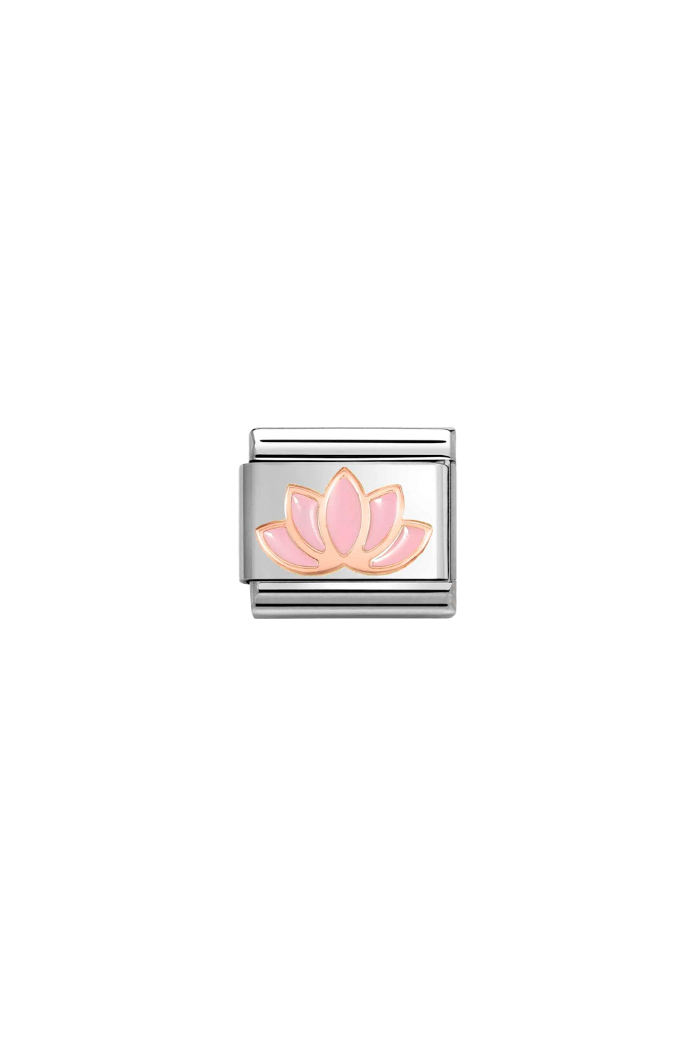 Symbols 9K Rose Gold Pink Lotus Flower