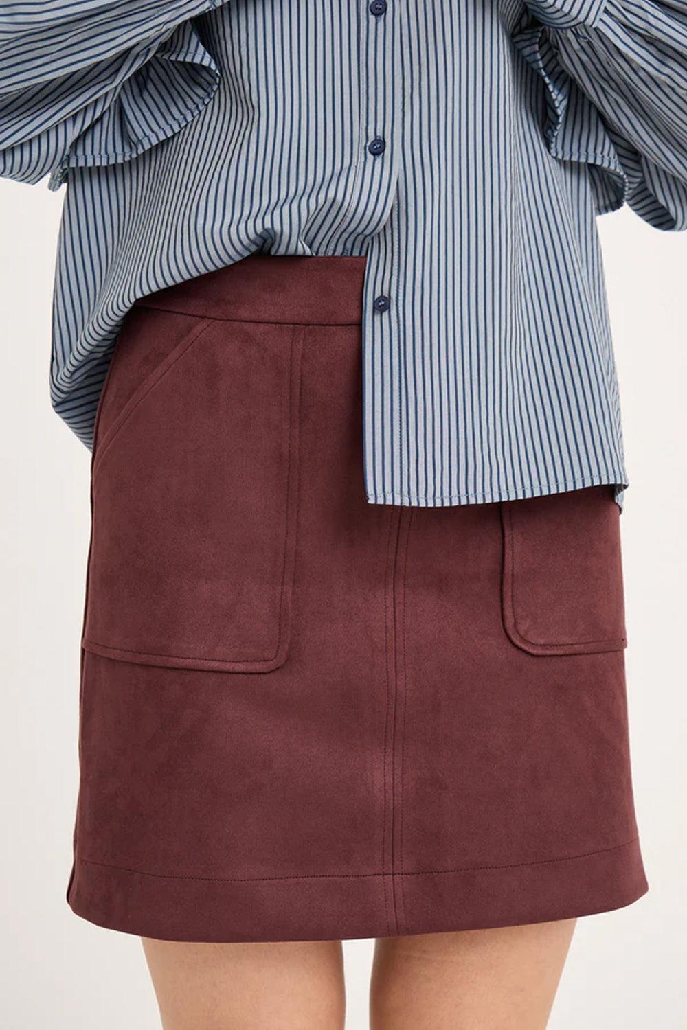 Tanni skirt Bordeaux