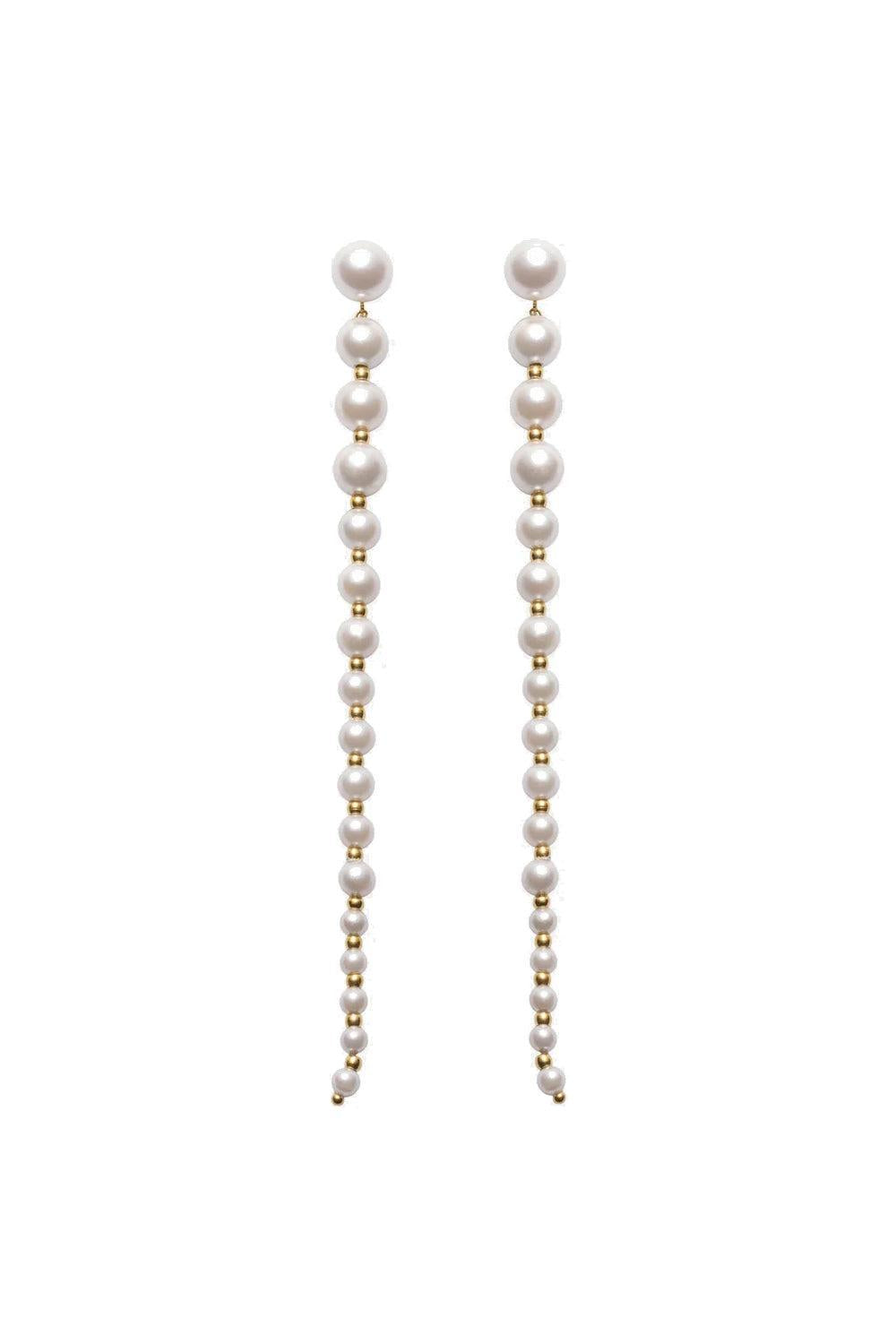 The Long Pearl Earrings