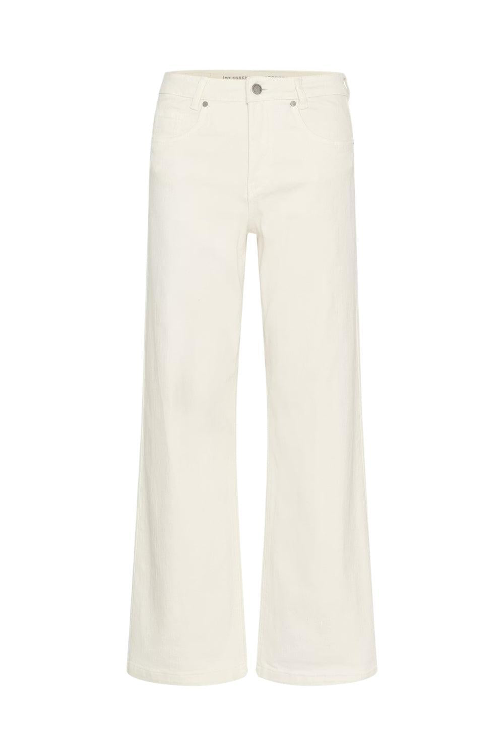 The Louis High Wide 34" White
