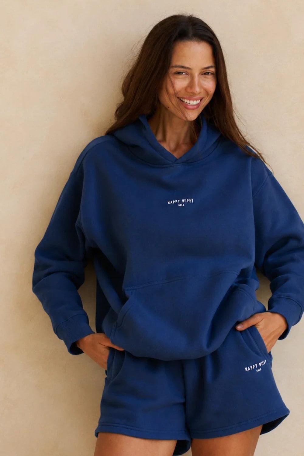 The Oversized Hoodie Navy
