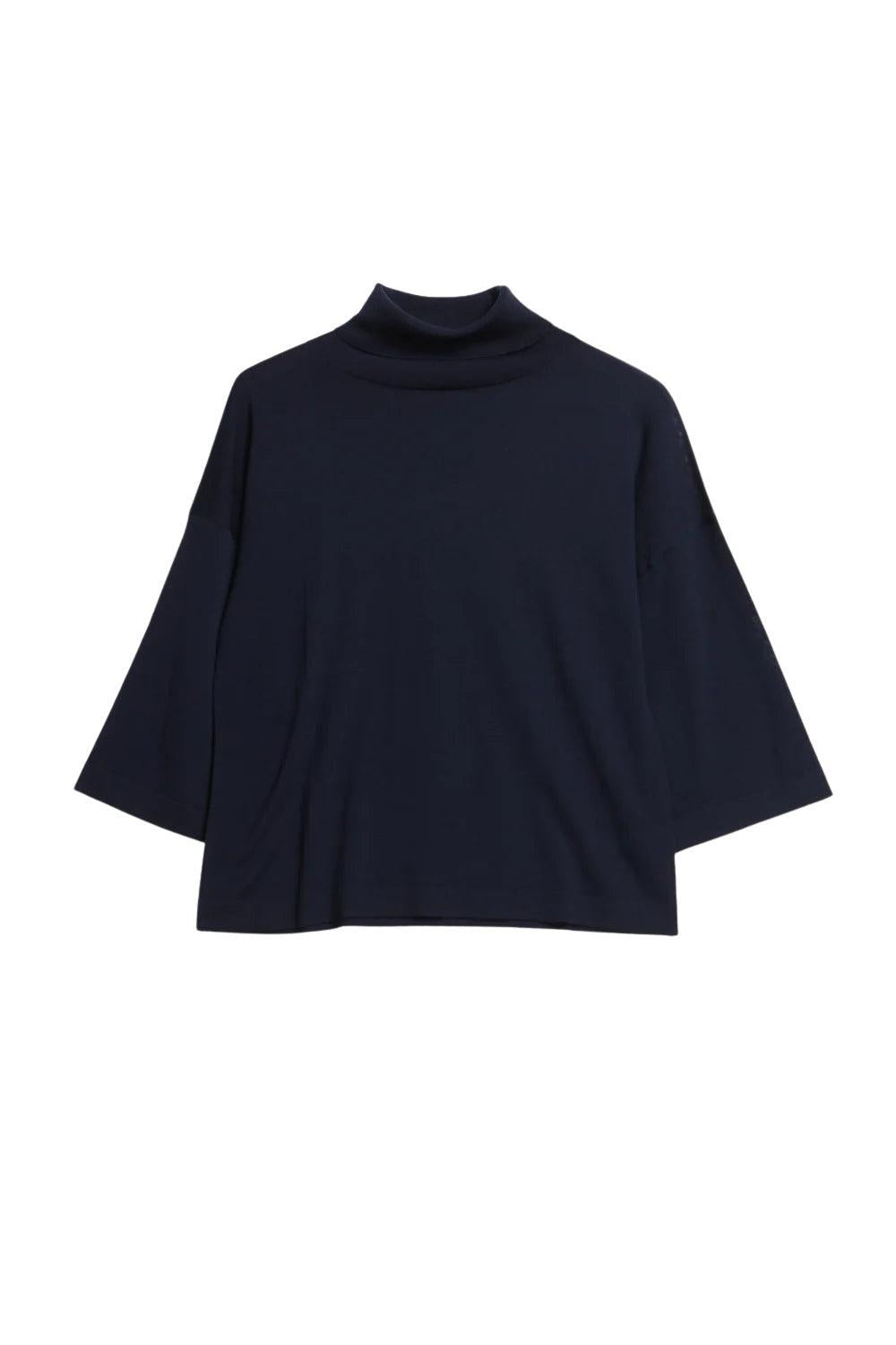 Tia Merino Knit Navy