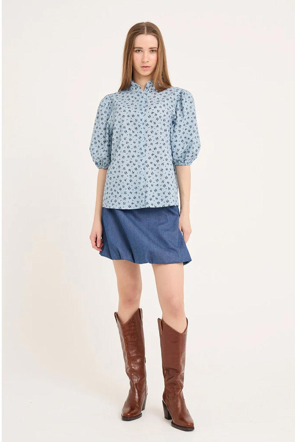 Tiffany SS Shirt Blue
