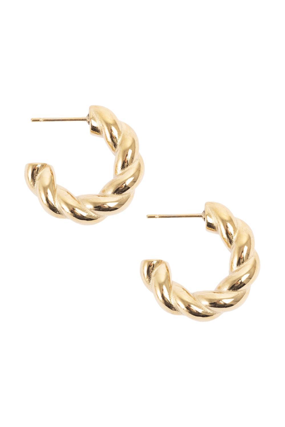 Tone Damli Friendship Hoops Gold