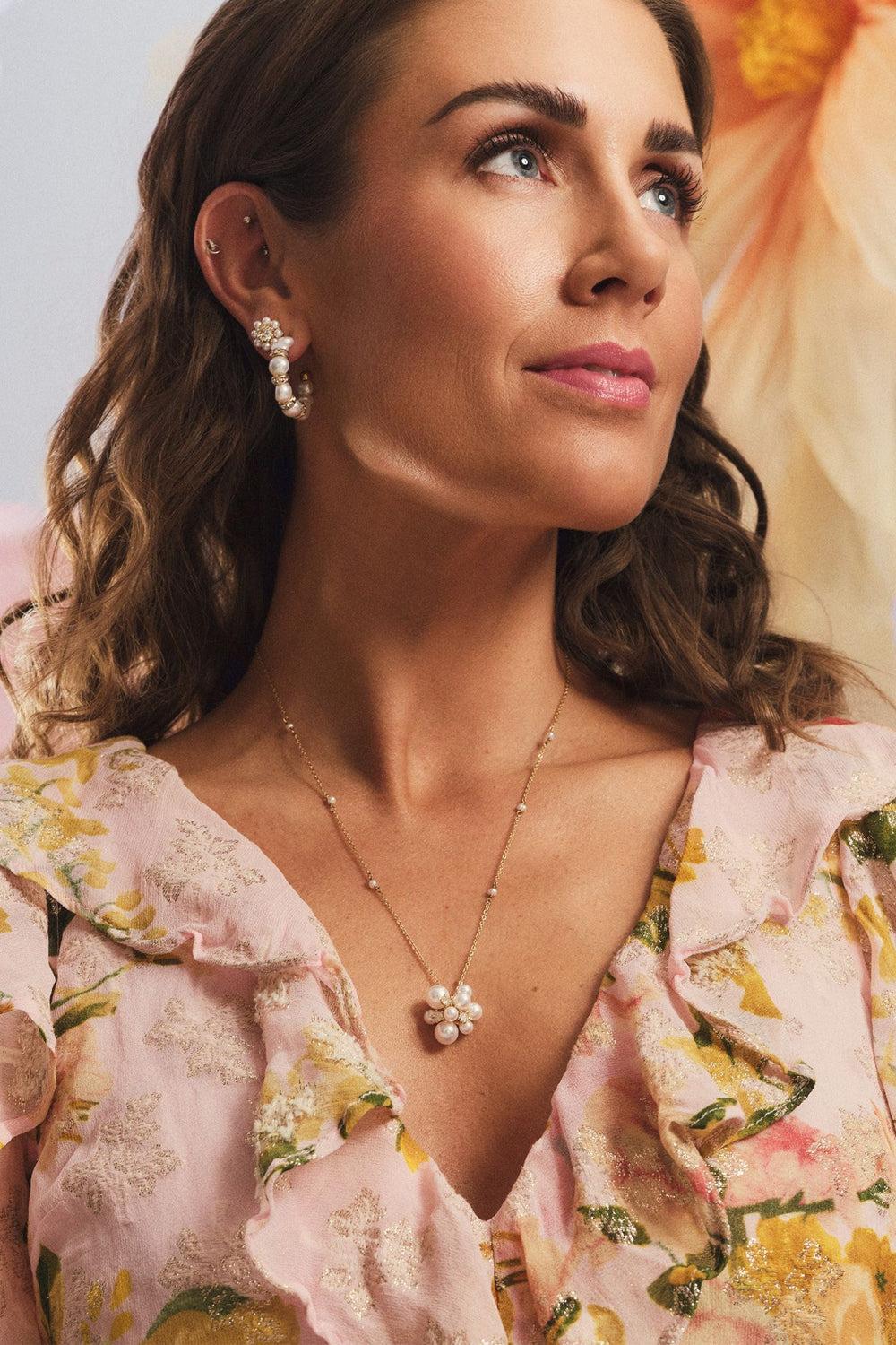 Tone Damli Garland Hoops