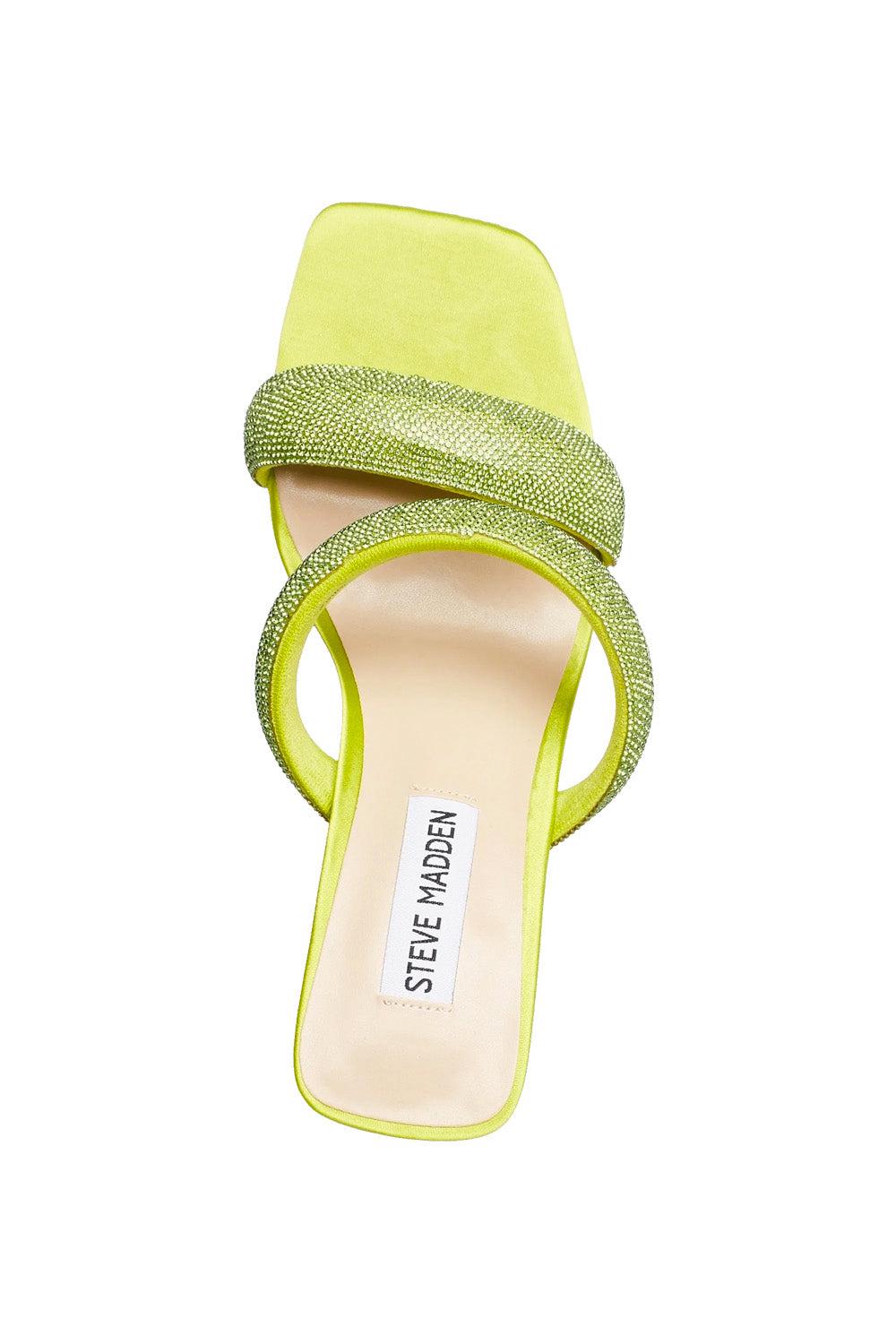 Top-Notch Rhinestone Neon Lime