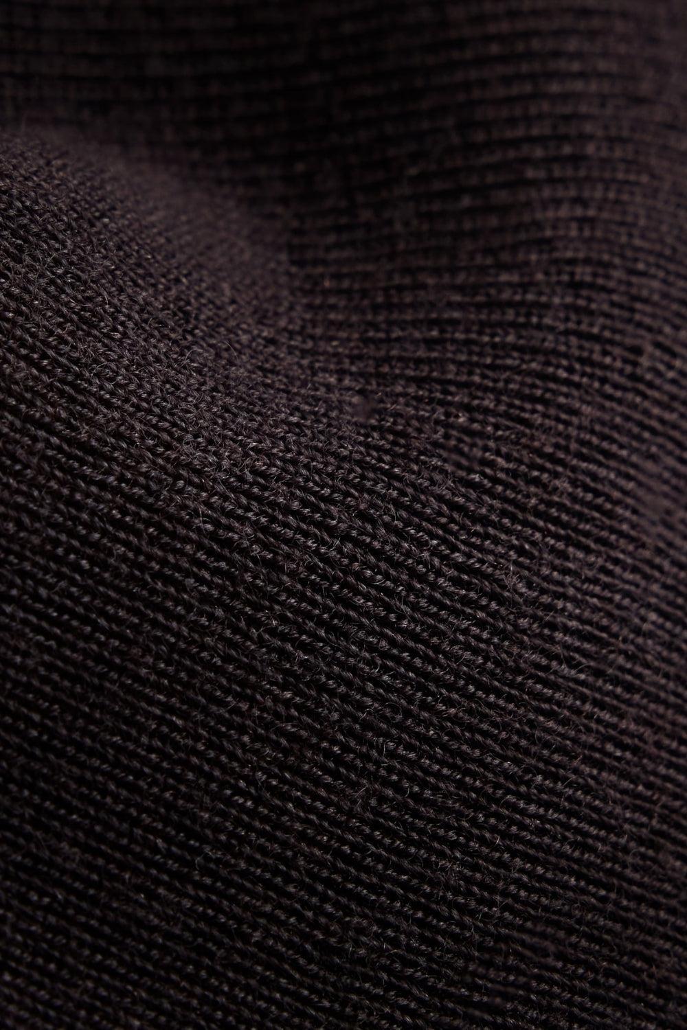 Triny Merino Skirt Dark Brown