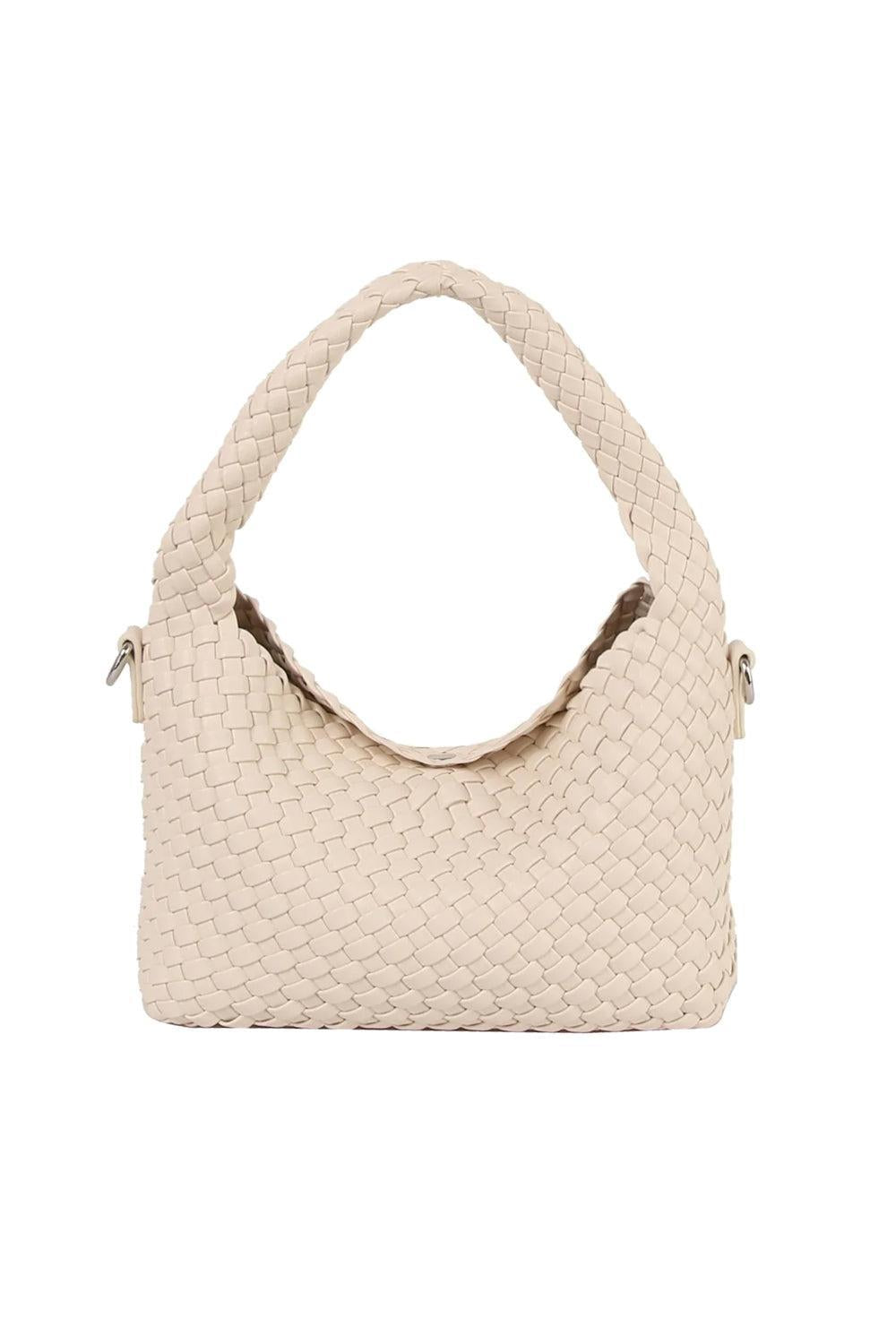 Twist Braided Soft Structure White Sand