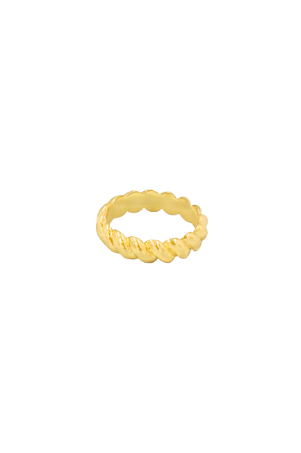 Twisted Ring Gold