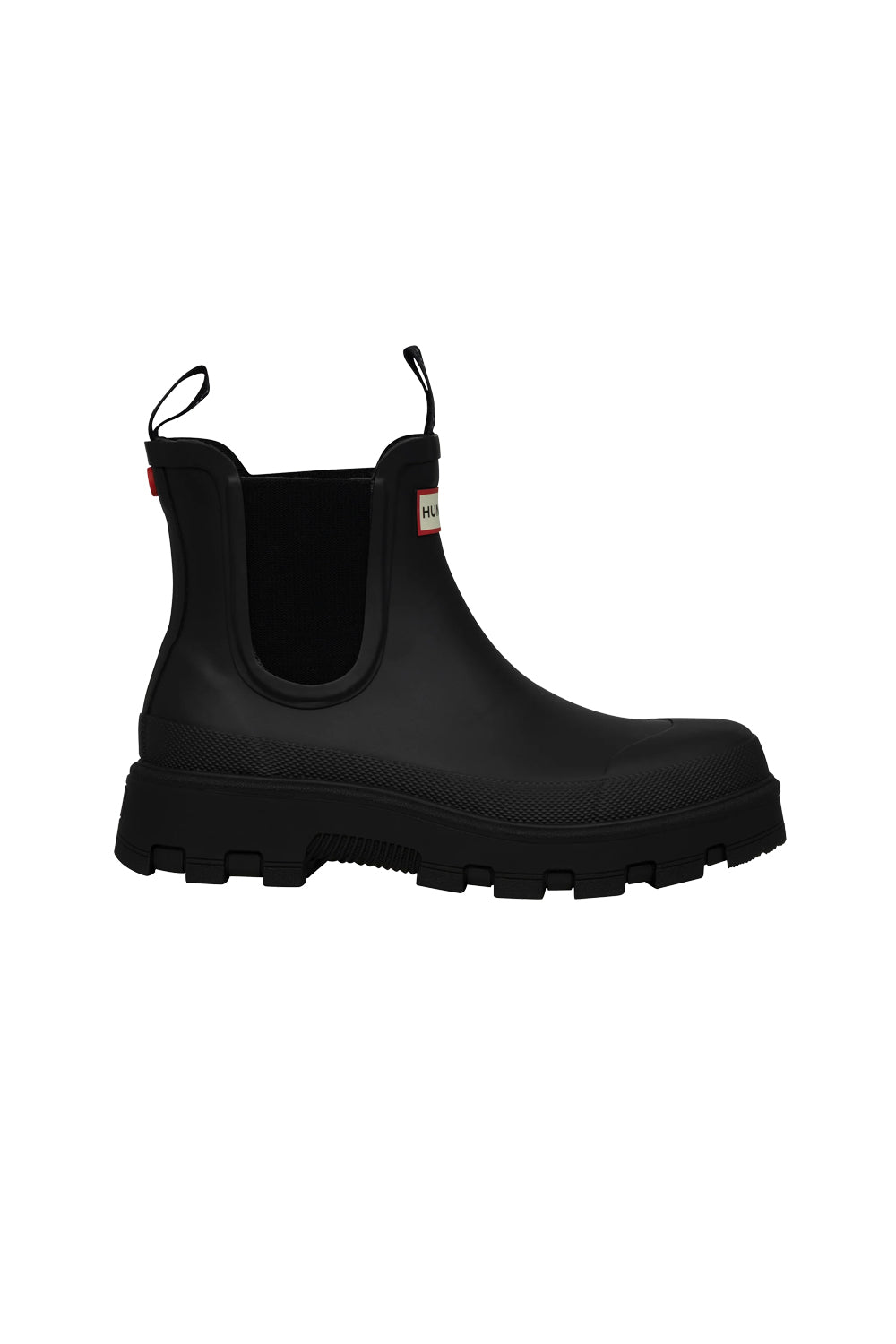 Unisex Elements Elastic Chelsea Boot Black
