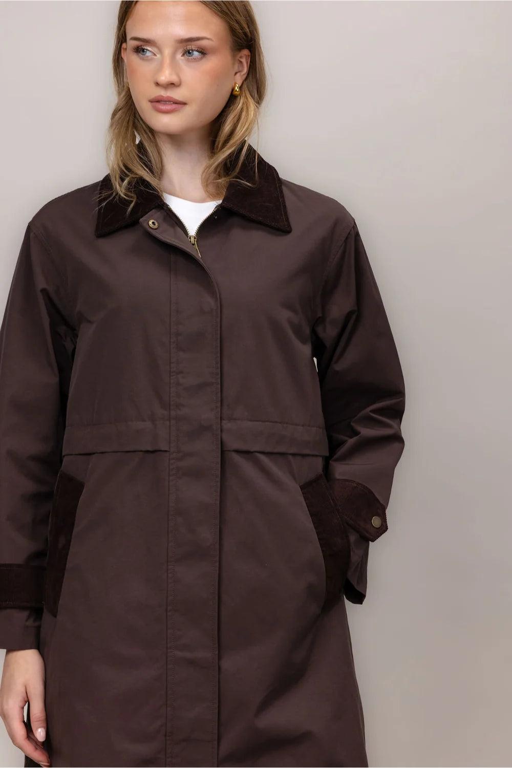 Urban Pioneers Arianna Jacket Black Coffee