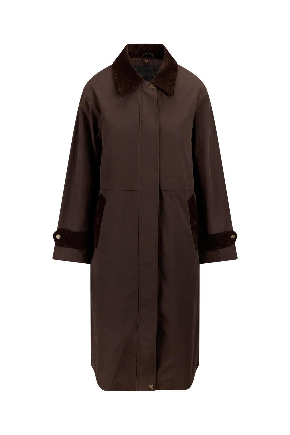 Urban Pioneers Arianna Jacket Black Coffee