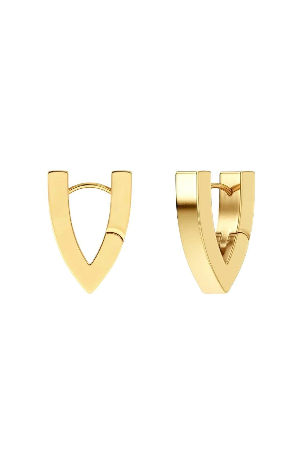 Valley Hoops L Gold