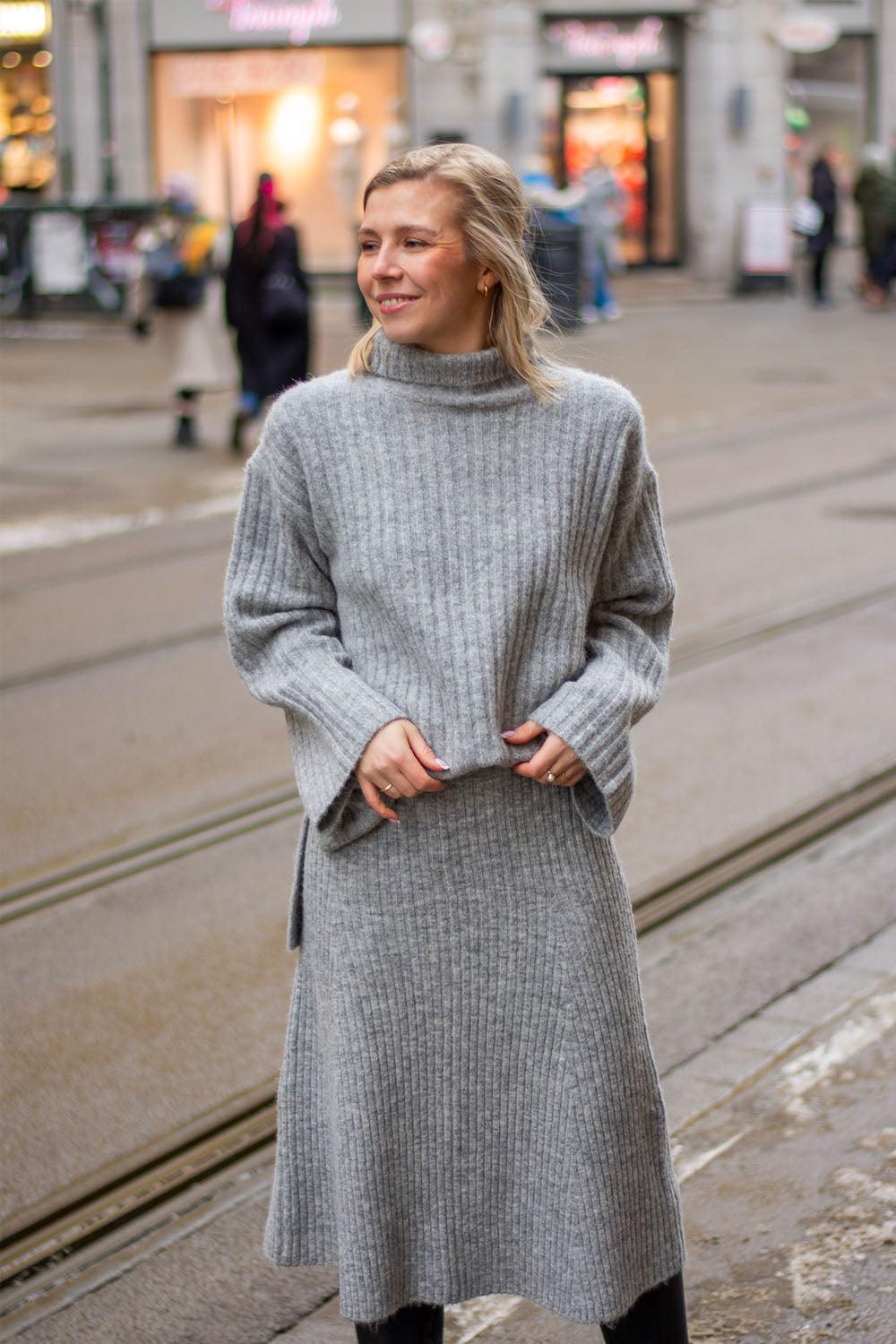 Vanya Sweater Grey Melange