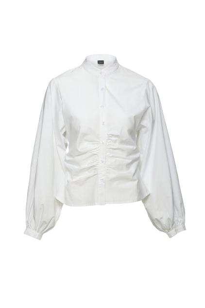 Velora Poplin Shirt White