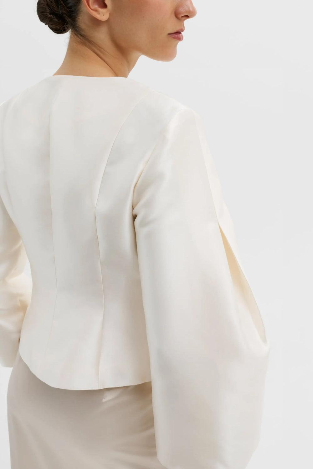 Vendela Ballon Sleeve blouse Ivory
