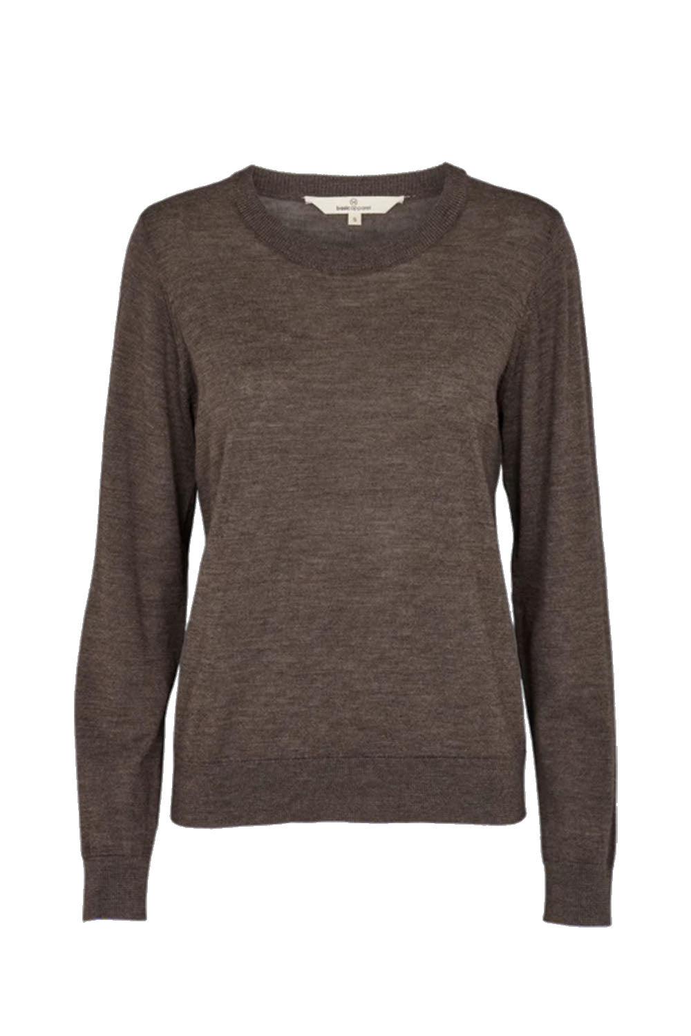Vera Sweater Brown Melert
