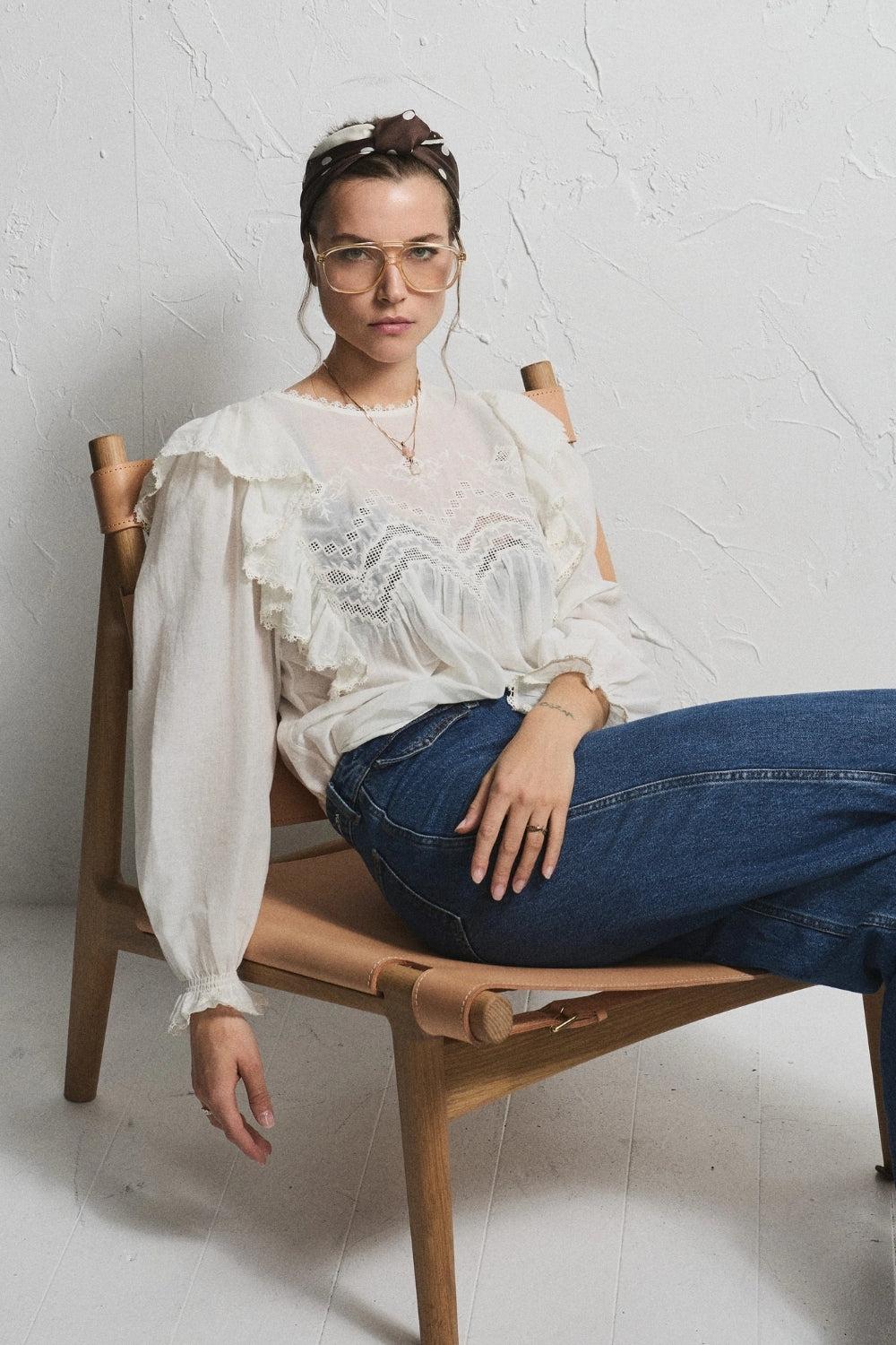 Victoria Blouse White