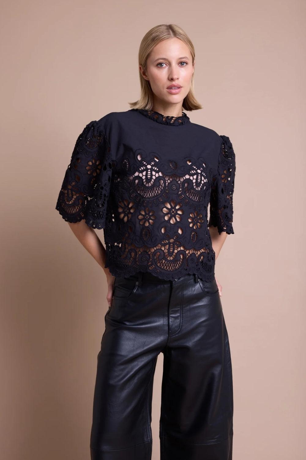Victoria Lace Black