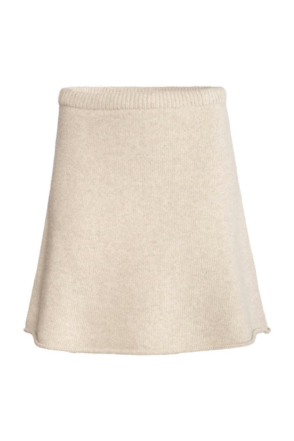 Villa Skirt Beige Melange