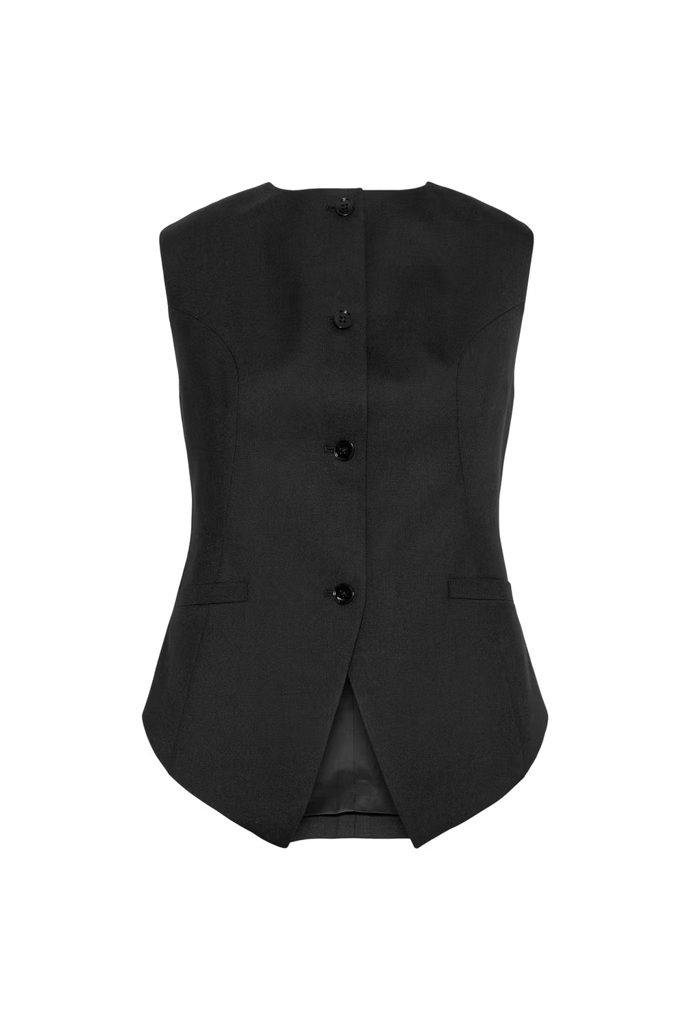 Viola Vest Black