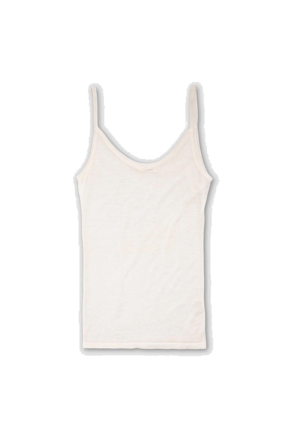 WMN Merino Singlet Off White