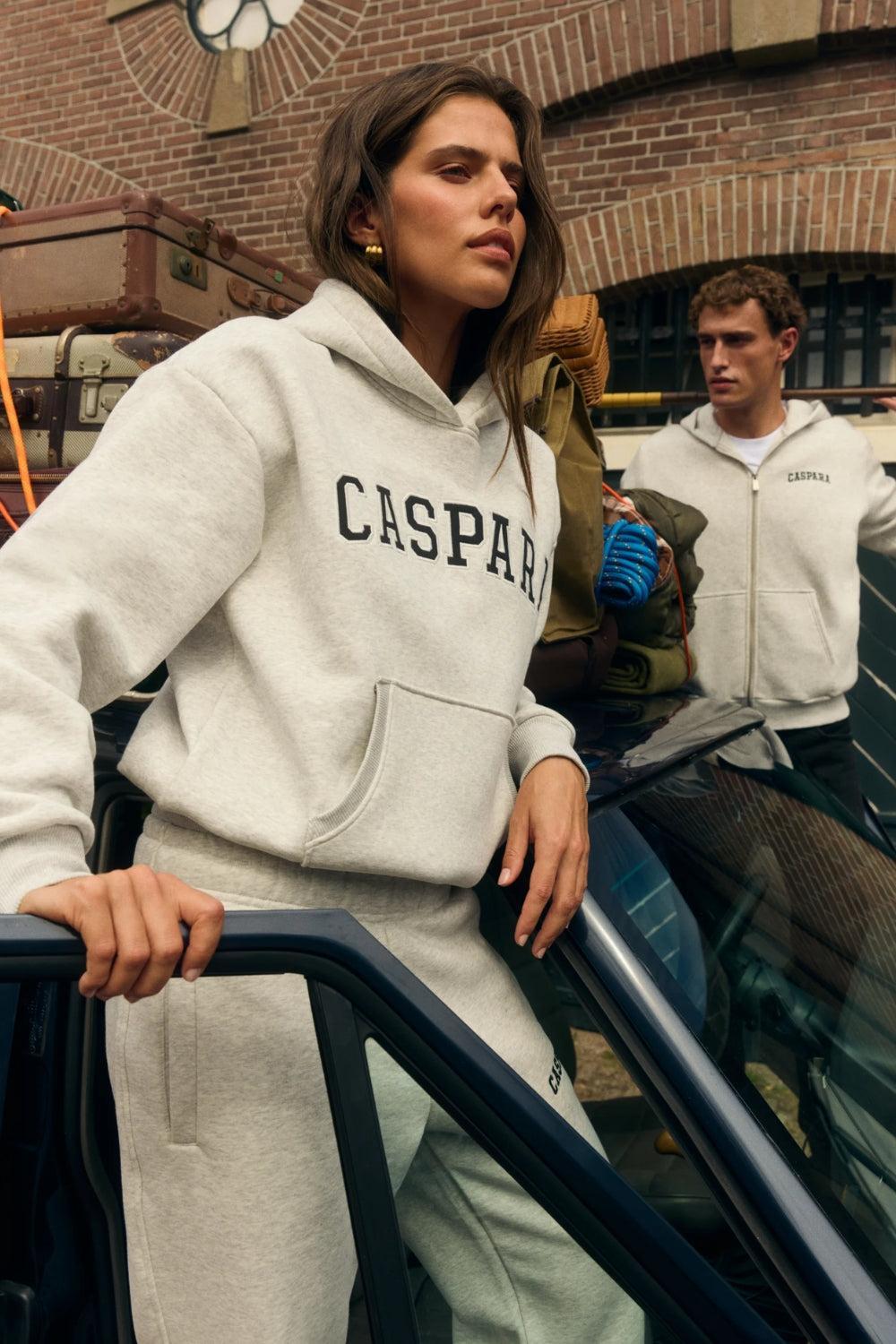 W. All-Star Hoodie Grey Melang w. Black