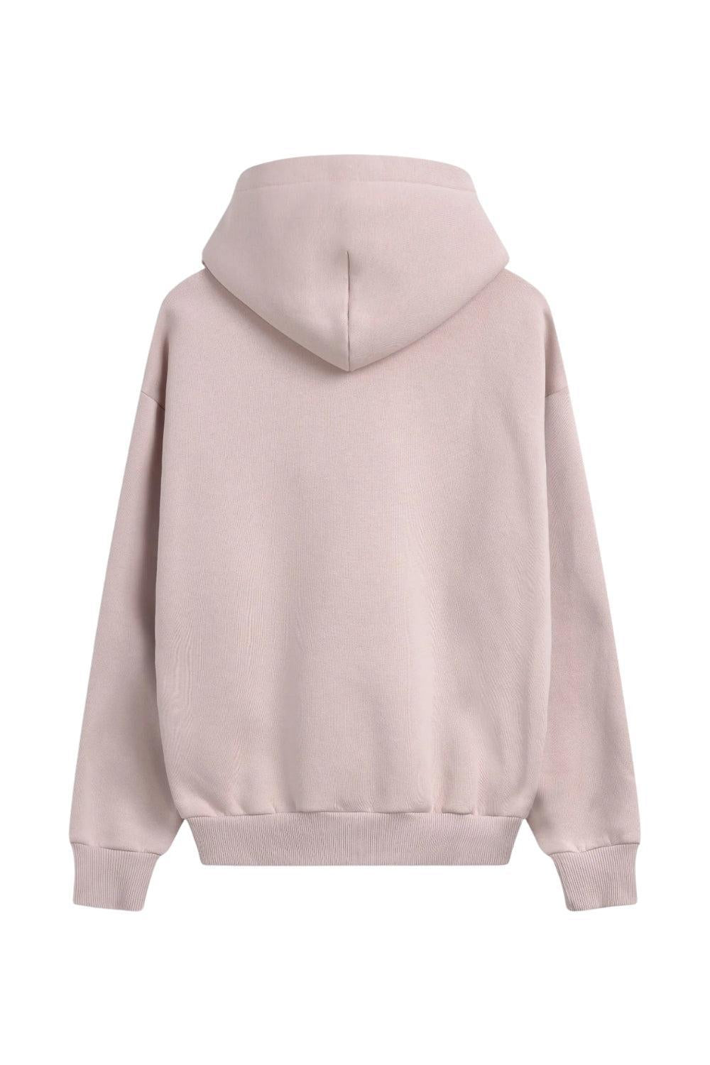 W. All-Star Zip Hoodie Dusty Pink