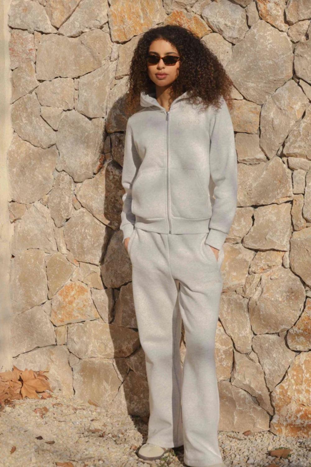 W. All-Star Zip Hoodie Grey Malenage