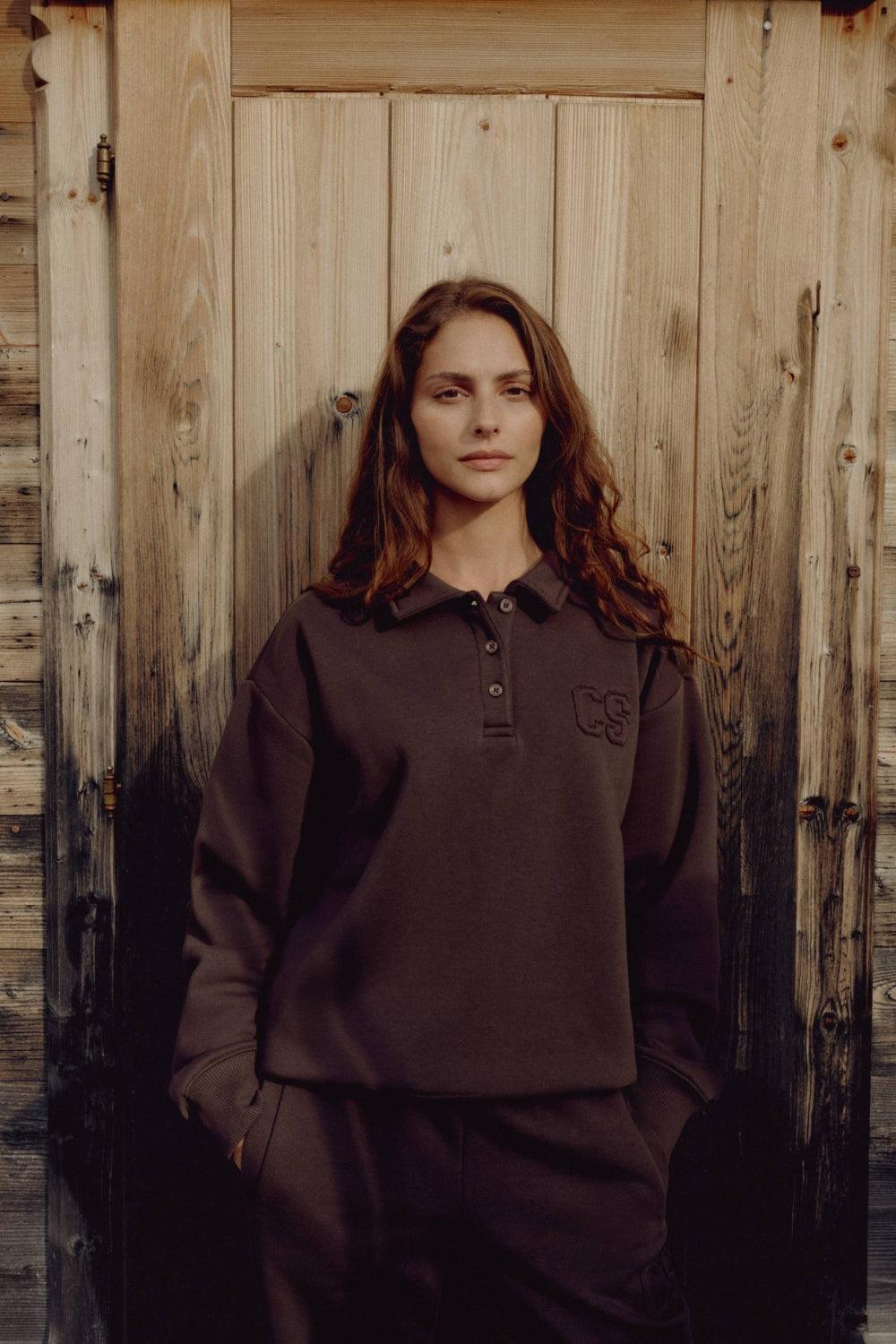W. CS Rugby Shirt Espresso
