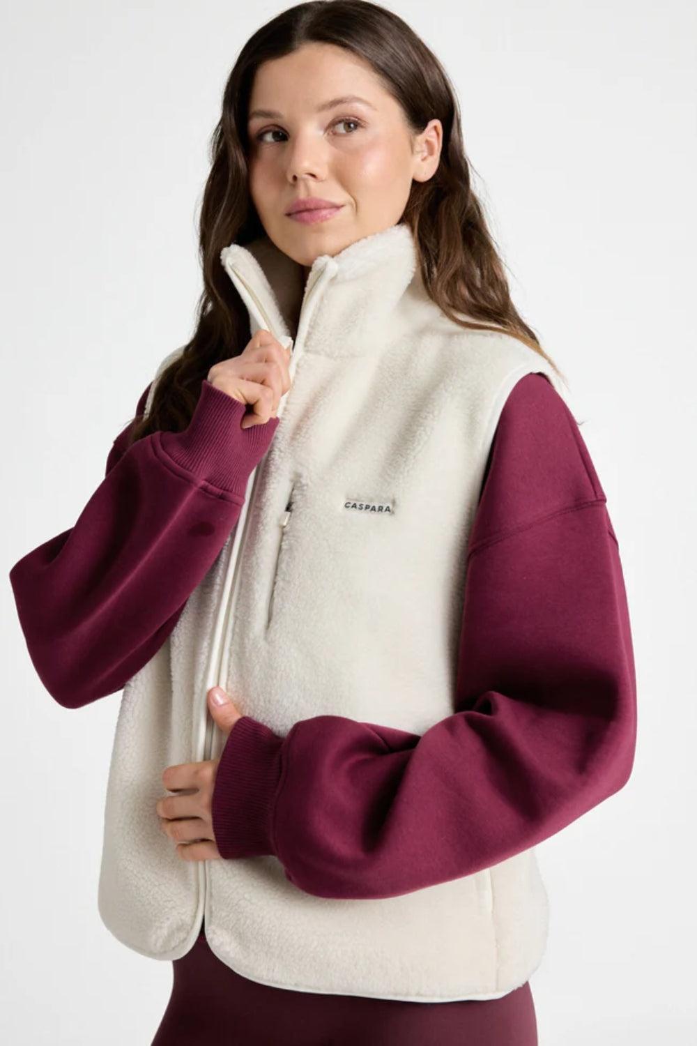 W. Cloudfleece Vest Creme