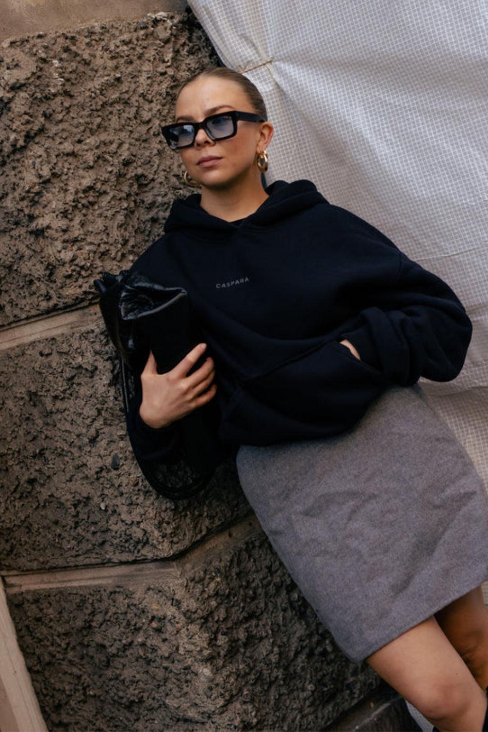 W. Pollux Hoodie Black